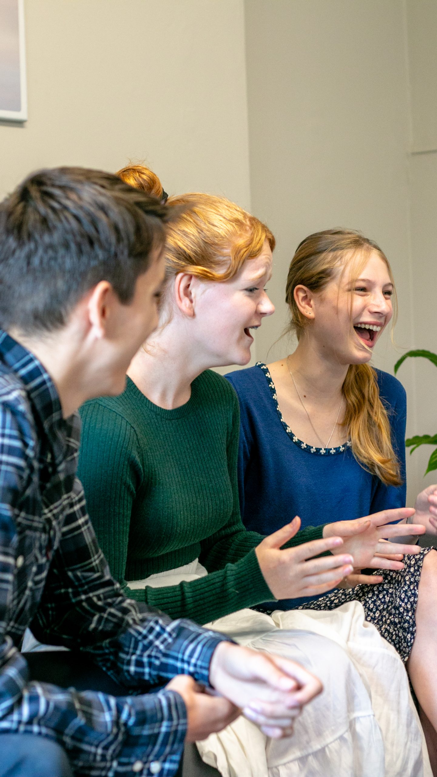 Rookwood Sixth Form students laughing together