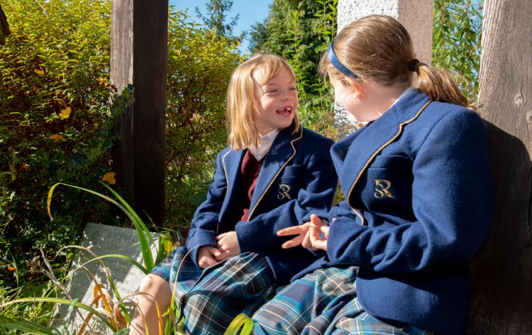 Rookwood lower school pupils smiling